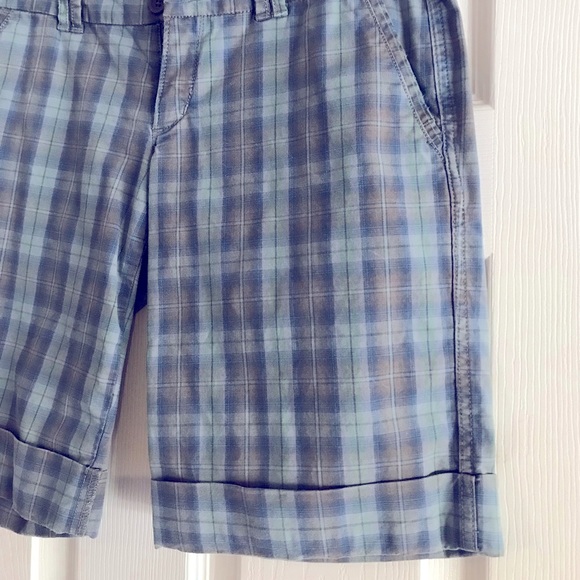 Abercrombie & Fitch Plaid Shorts Size 4 - Picture 7 of 8